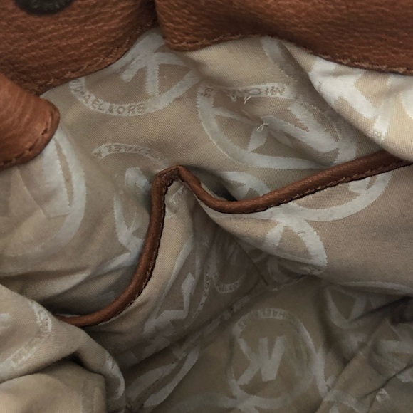 Michael Kors Hamilton Cognac Tote - Picture 7 of 7